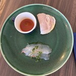 IL PLANETARIO - 前菜の3点盛り合わせ