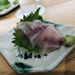 喫酒 フグさん - カゴカキダイの刺身（単品） これまた美味かった〜