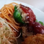 フジランチ - ピーマン肉詰め