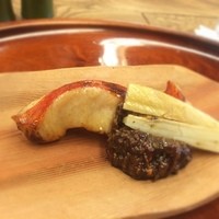 京都和久傳 - 金目鯛と筍の焼き物 山菜味噌