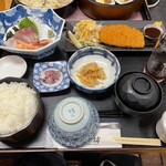 海の幸 磯の坊 - 豚カツ定食