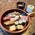 しほう田 - ◯にぎり鮨ランチ…¥1,300円(税込)