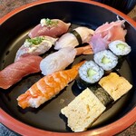 しほう田 - ◯にぎり鮨ランチ…¥1,300円(税込)