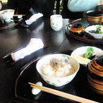 山茶花 - 今更ながらテーブル風景