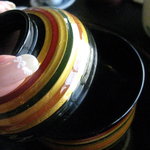 山茶花 - 留椀：赤出し