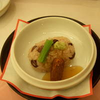 西村屋ホテル 招月庭 - 唐墨と赤飯の飯蒸