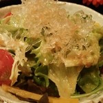 小石澤 - サラダ。