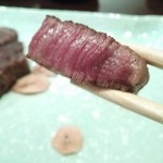 小石澤 - 黒毛和牛。リフト(^-^)/