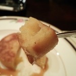 小石澤 - パンケーキ。リフト(^-^)/オレンジが入って、美味い♪ヽ(´▽｀)/