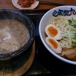 濃厚つけ麺　風雲丸 - 味玉石焼きつけ麺 大盛