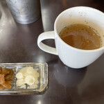 からゐ屋 - スープ、お新香