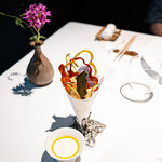 レフェルヴェソンス - Welcome | Omotenashi cocktail, bouquet of vegetable crisps, tofu sour cream