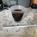 穂の香 - 日替りランチに付くアイスコーヒー