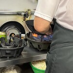 三陽軒 - 調理風景 美味しい音♫