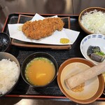 かつ膳 - ロースとんかつ定食1,400円