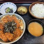 かつ膳 - ロースかつ丼定食1,400円