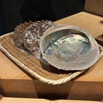 鮨処 池上 - 下関10年物の鮑