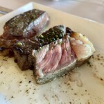 THE Signature PRIME STEAK & SEAFOOD - ステーキ断面