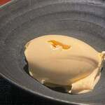 蒼 - 比内地鶏卵と赤酒のアイスクリーム