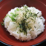 すし丸本店 - 鯛めしの食べ方①