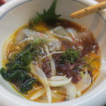 すし丸本店 - 鯛めしの食べ方③