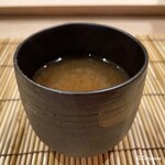御料理 寺沢 - 味噌汁