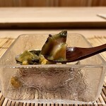 御料理 寺沢 - 鮑がたっぷり使われていました
