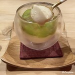 御料理 寺沢 - ブルーチーズのブランマンジェ