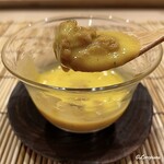 御料理 寺沢 - 生海胆たっぷり