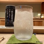 御料理 寺沢 - 三郎丸蒸留所のスモーキーハイボール
