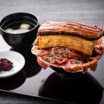 和牛鰻玉丼（鰻半尾＋出汁巻き卵＋和牛）