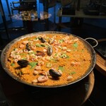 カスケイドカフェ - 出来立てのパエリア