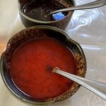 ＴＡＴＥＳＨＩＮＡ喜多山 - ドレッシング、トマト、和風