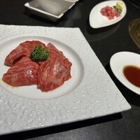 仙台牛焼肉 花牛 - ■和牛上ハラミ　2,600円…柔らかくジューシーな食感と濃厚な旨味。口の中でとろけるような味わいが広がった。