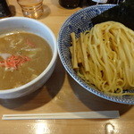 麺や 司 - 海老塩つけめん・中盛（￥８５０）