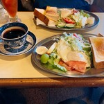 珈琲るーむ 森永 - モーニングセット750円