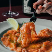 サーモンのマリネ - Marinated salmon