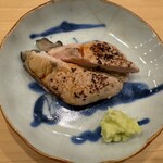 鮨 奥 - 牡蠣炙り（追加注文）