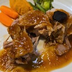 キッチン ブルー グローブ - 更にカット