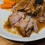 キッチン ブルー グローブ - 更にカット