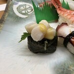 すし鶴 - 貝柱　
      原作には出て来なかった10人目の柱‼︎