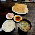 野方餃子 - 焼餃子 10個定食