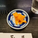 玉屋 - 先に提供され、ビールを誘う戦略？(笑)