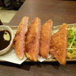 一献 - ハムカツ
