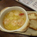 一献 - エビのアヒージョ