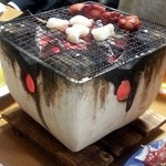 炉ばた - たこの炭火焼き２