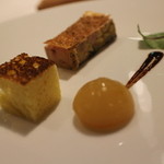 ル・タン・ペルデュ - フォアグラの蜂蜜マリネ レモンピールのマルムラード