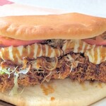 食工房まほろば - メガシャークバーガー　単品¥700