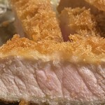 はせ川 - ロースカツ断面