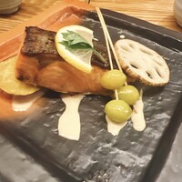 菜な 春吉店 - しゃけの味噌焼き♪